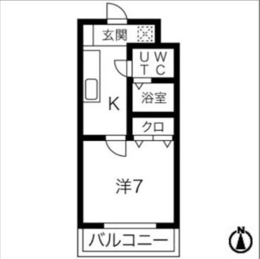 物件○○の間取り図