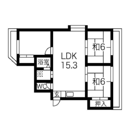 物件○○の間取り図