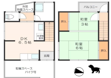 物件○○の間取り図