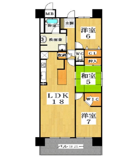 物件○○の間取り図