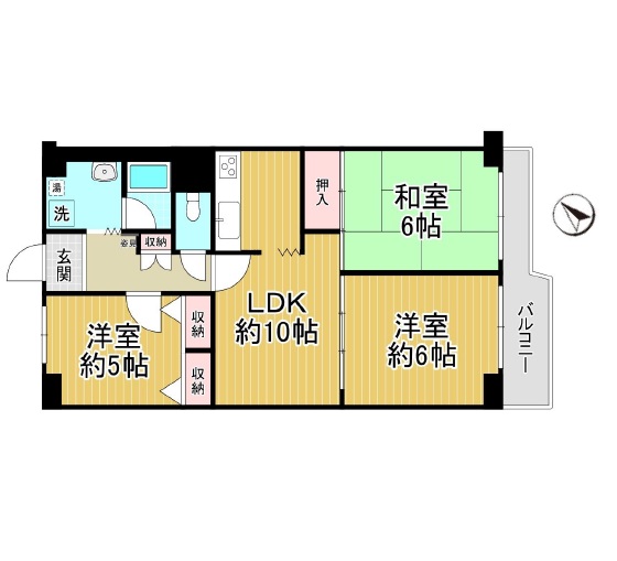 物件○○の間取り図