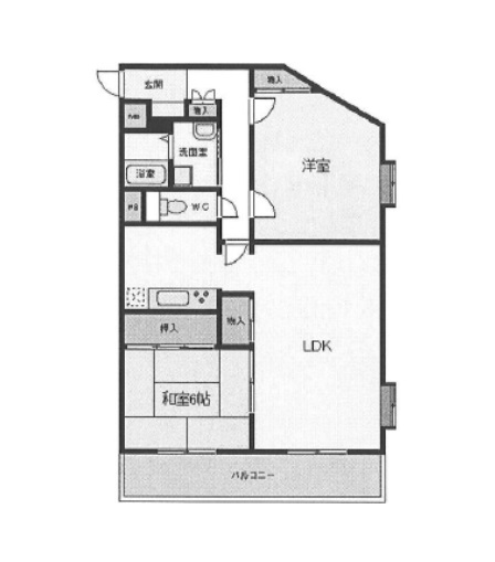 物件○○の間取り図