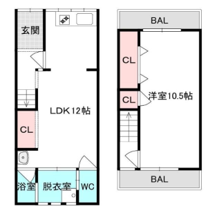 物件○○の間取り図