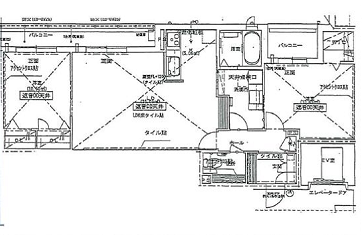 物件○○の間取り図