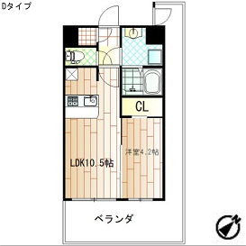 物件○○の間取り図