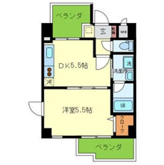 物件○○の間取り図