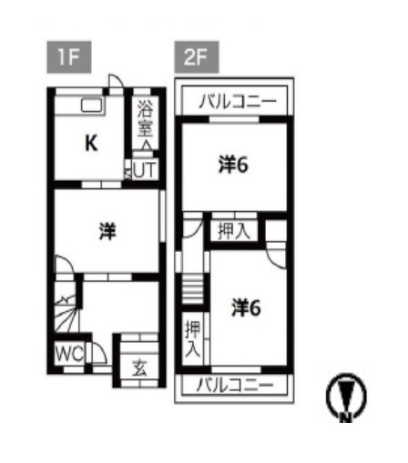 物件○○の間取り図