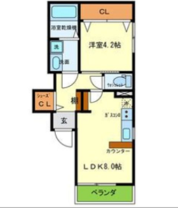 物件○○の間取り図