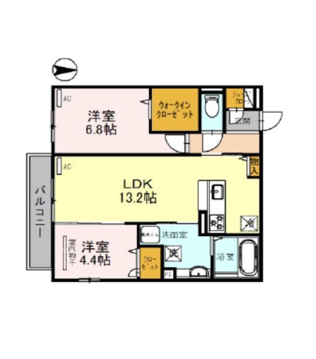 物件○○の間取り図