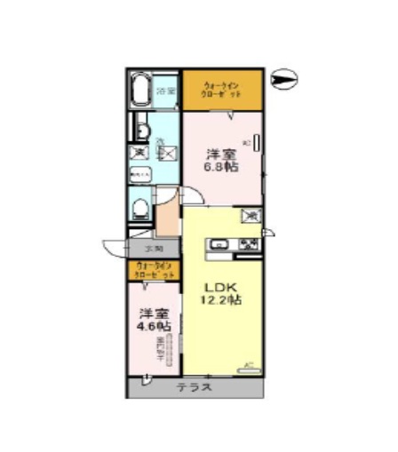 物件○○の間取り図