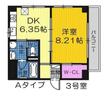 物件○○の間取り図