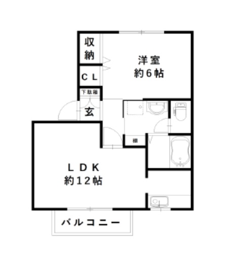 物件○○の間取り図