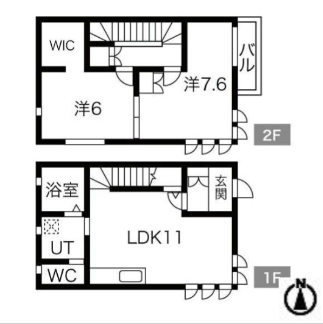 物件○○の間取り図