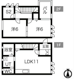 物件○○の間取り図