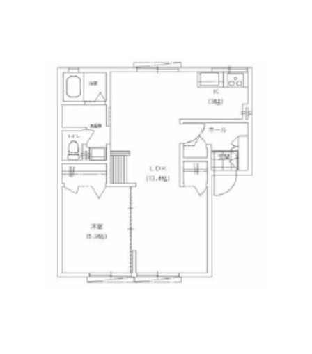 物件○○の間取り図