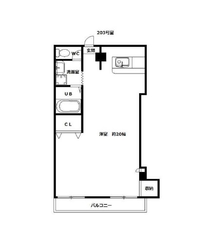 物件○○の間取り図