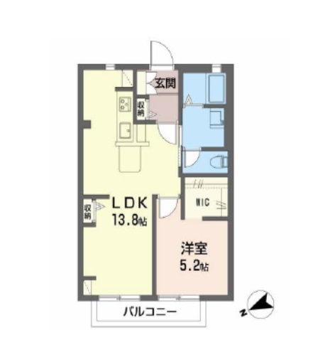 物件○○の間取り図