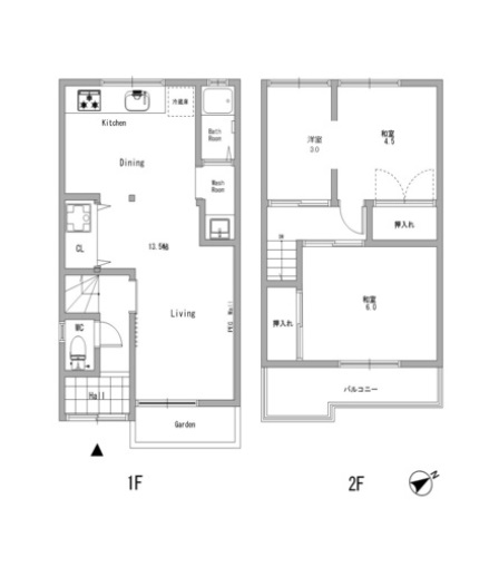 物件○○の間取り図