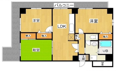 物件○○の間取り図