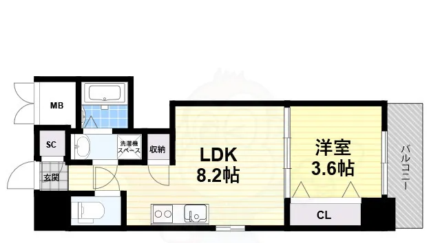 物件○○の間取り図