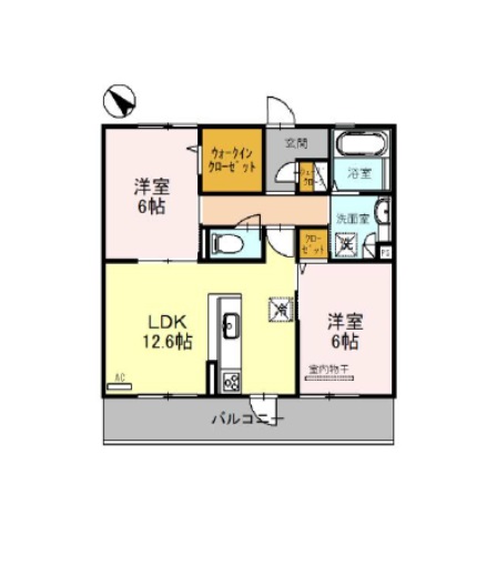 物件○○の間取り図