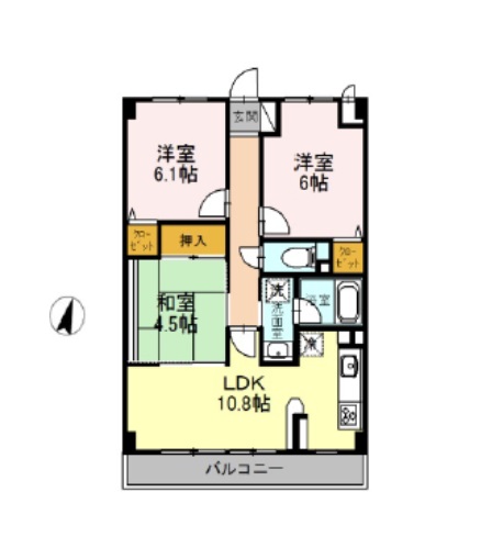 物件○○の間取り図