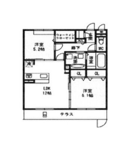 物件○○の間取り図