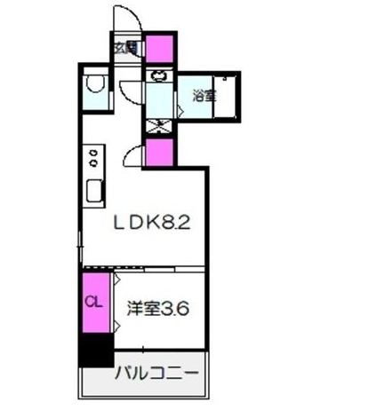 物件○○の間取り図