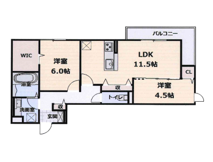 物件○○の間取り図