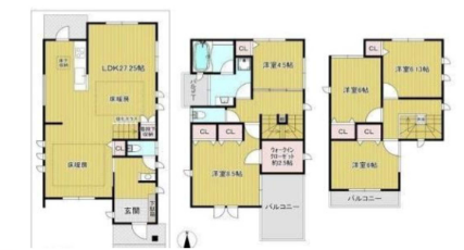 物件○○の間取り図