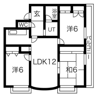 物件○○の間取り図