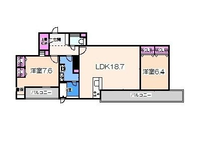 物件○○の間取り図