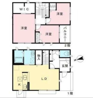 物件○○の間取り図