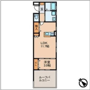 物件○○の間取り図