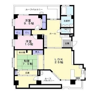 物件○○の間取り図