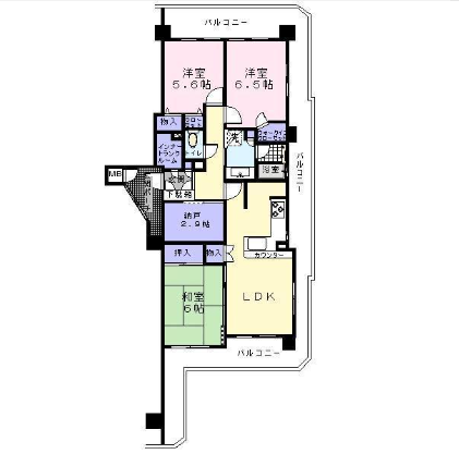 物件○○の間取り図